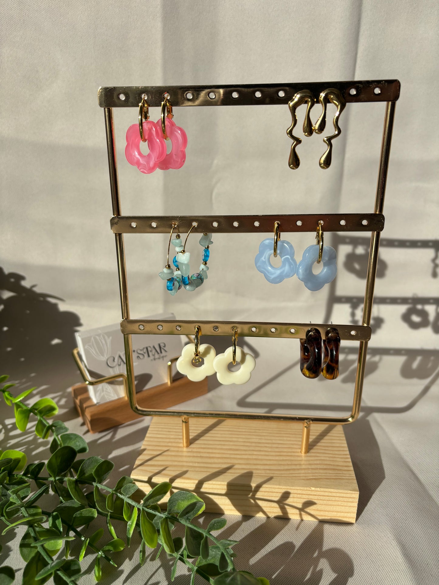 Boucle d'Oreilles Fleur