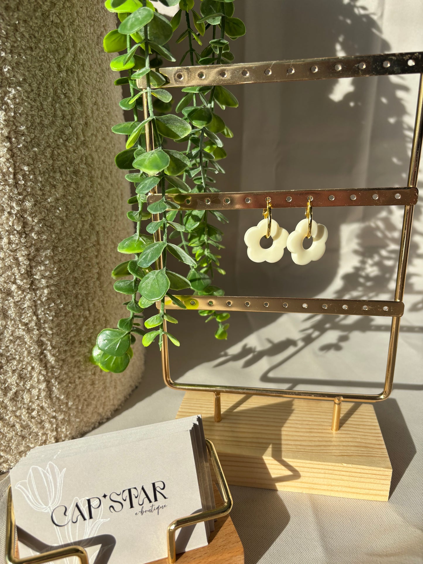 Boucle d'Oreilles Fleur