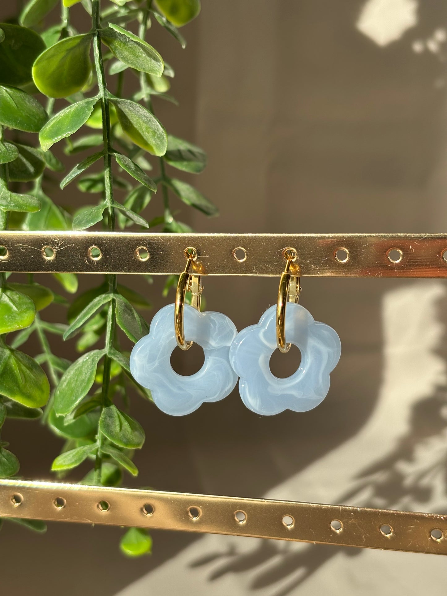 Boucle d'Oreilles Fleur