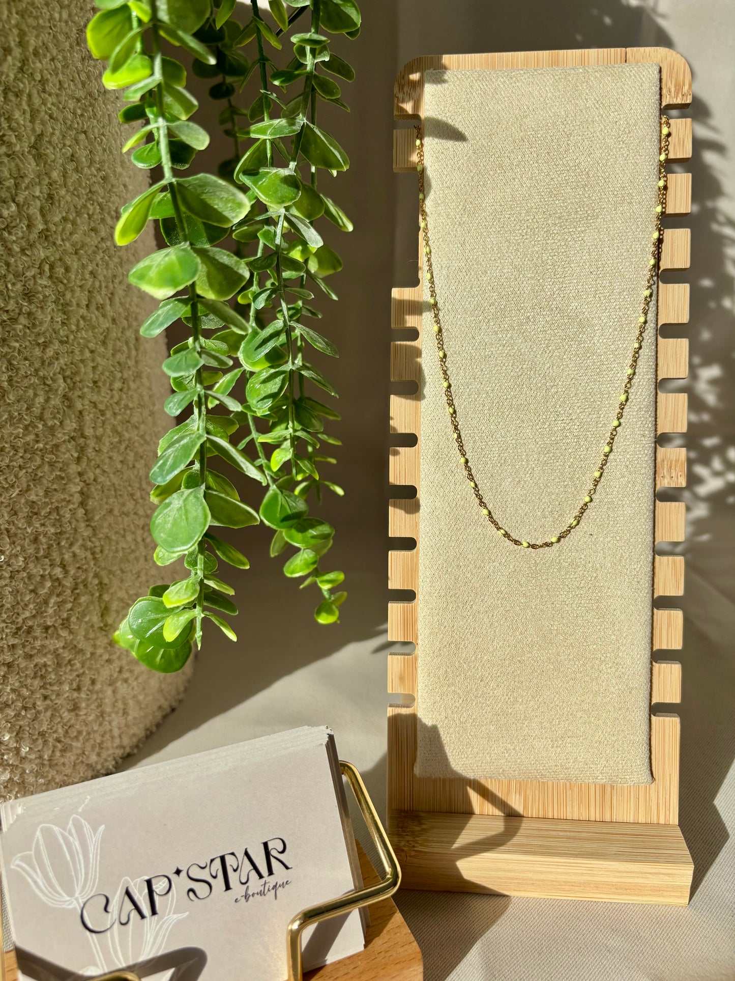 Collier Perles Colorées