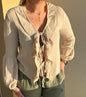 Blouse Bohème volant