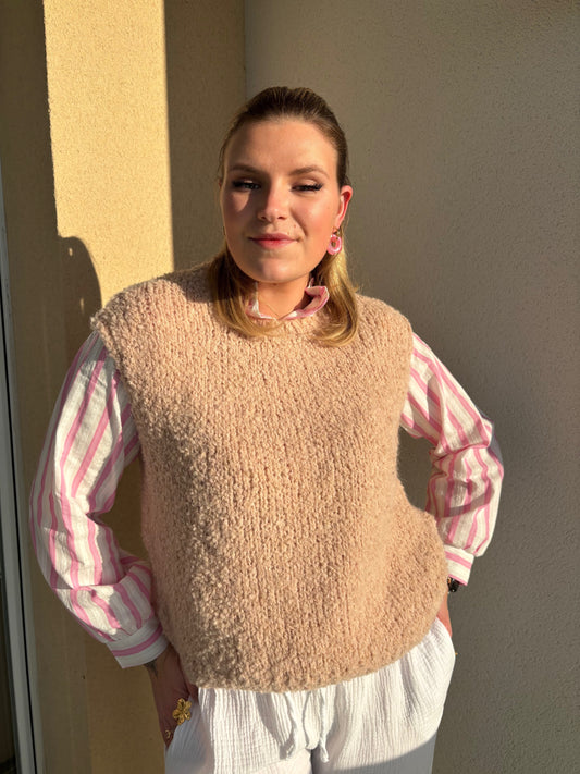 Pull sans manches Boucle
