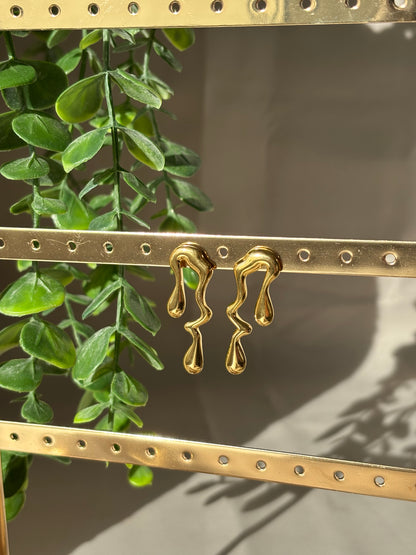 Boucle d'Oreilles Gouttes