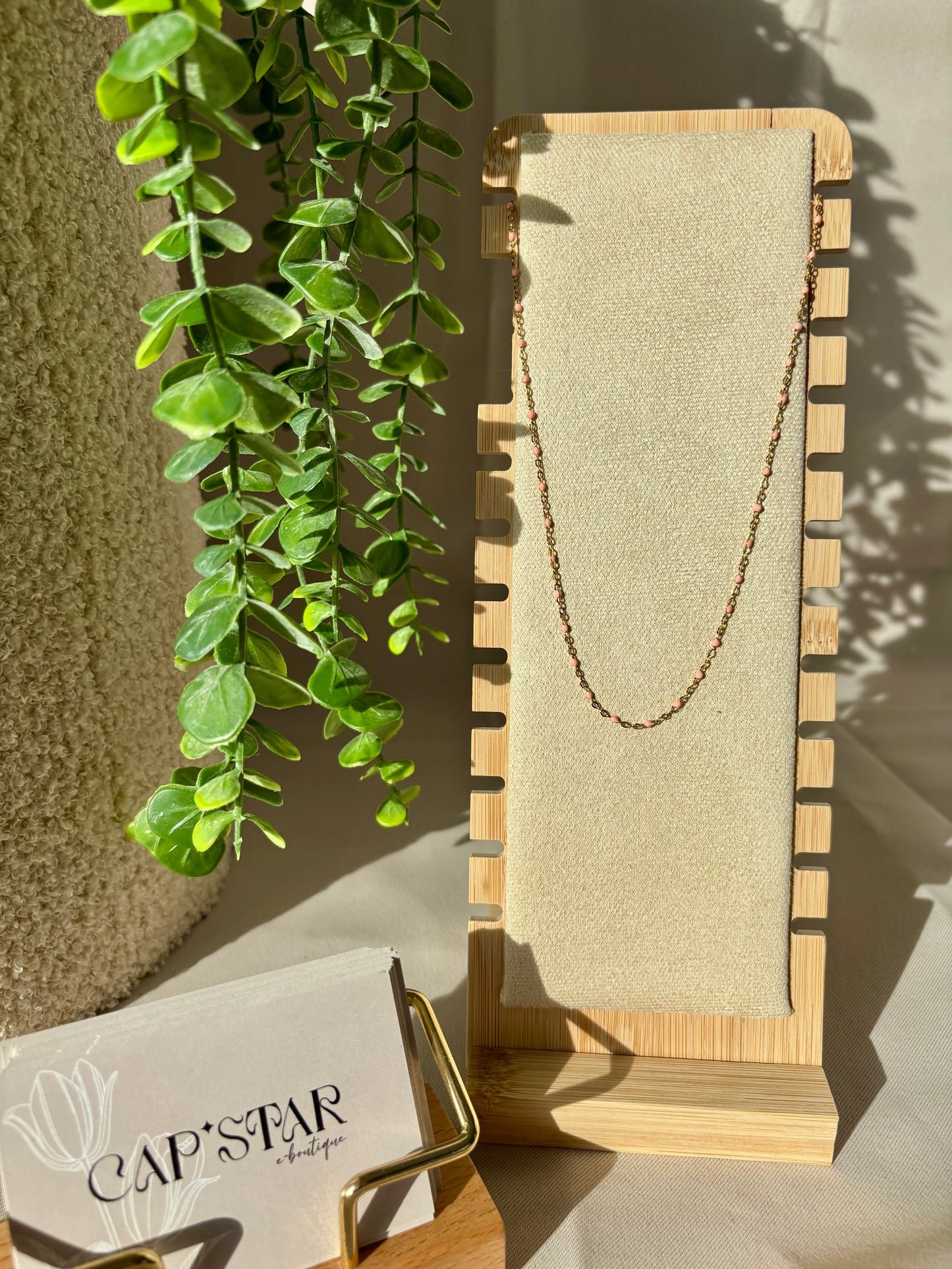 Collier Perles Colorées