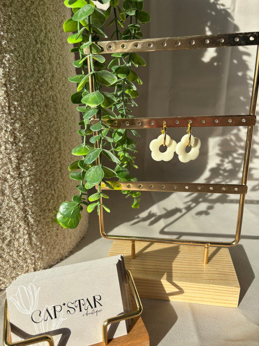 Boucle d'Oreilles Fleur