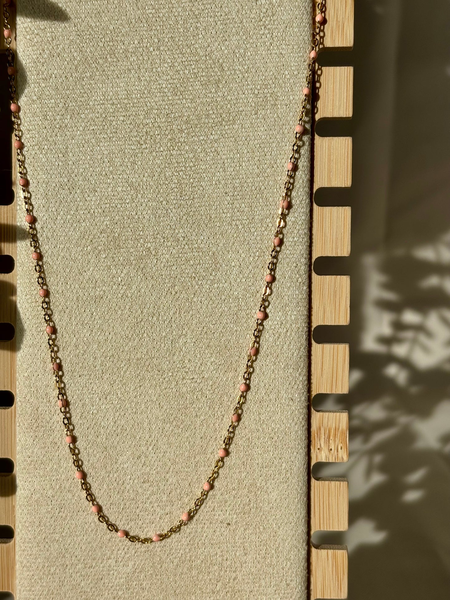 Collier Perles Colorées