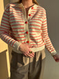 Gilet Rayé
