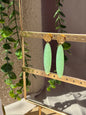 Boucle d'Oreille pendante Pétale